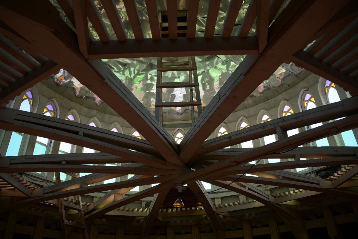 06C The Cupola Dome From Inside the Structure Of Our Lady Of Victory Igloo Church In Inuvik Northwest Territories